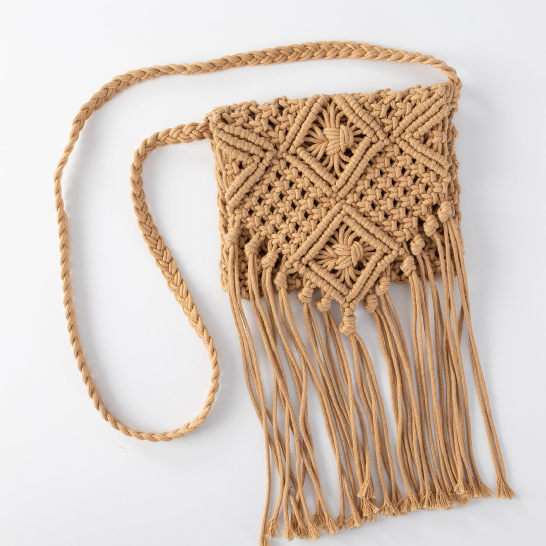Macramé Crossbody Bag Bowlift