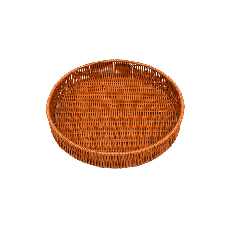 Round Woven Serving Baskets Set Bowlift