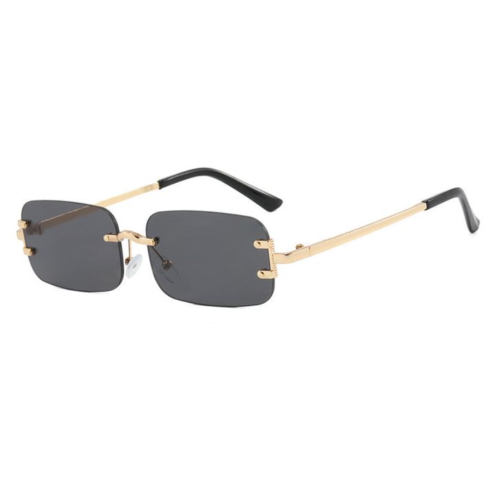 Ladies square sunglasses with high-quality metal frame Bowlift