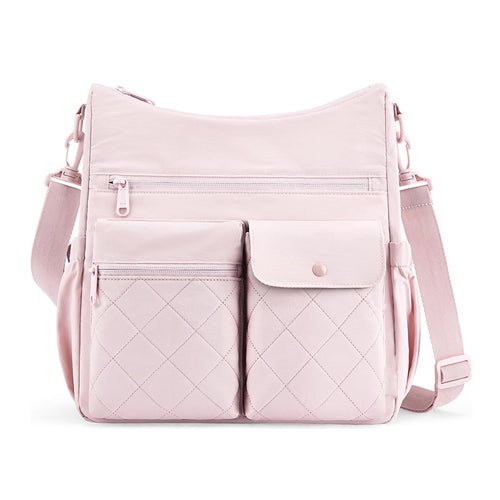 Stylish shoulder bag with multiple organizational compartments Bowlift