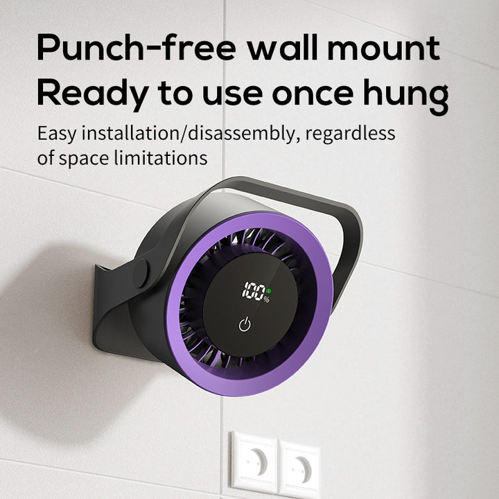 Portable Rechargeable Personal Cooling Fan Bowlift