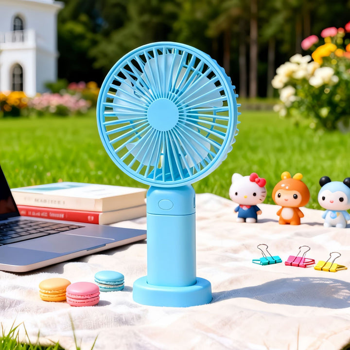 Women's Portable Table Fan with Flexible Head and USB Connection Bowlift