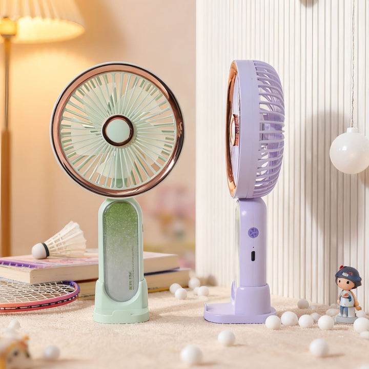 Women's Portable Mini USB Fan with Stylish Design Bowlift