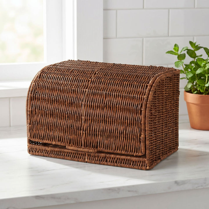 Bread basket with lid Bowlift