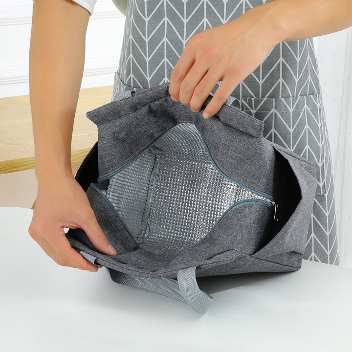 Multi-Pocket Utility Shopping Tote Bowlift