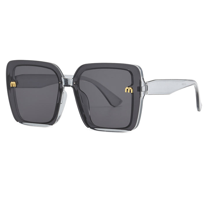 Women's oversized square sunglasses with elegant frame Bowlift