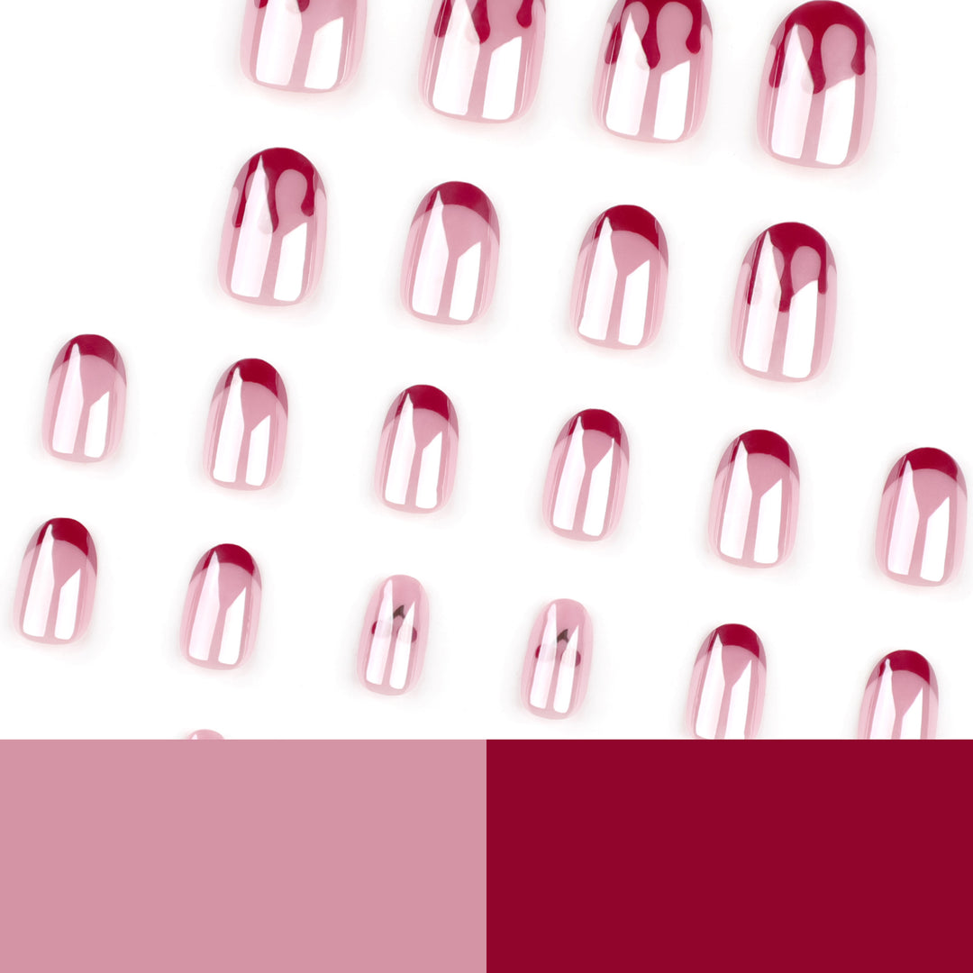 Artificial nail art in elegant design Bowlift
