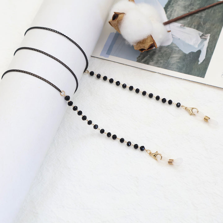 Beaded Eyewear Retainer Chain Bowlift