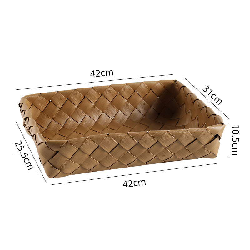 Handwoven Storage Tray Bowlift