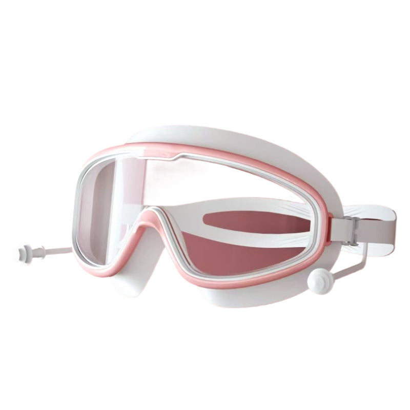 Diving mask with field of vision optimization and anti-fog technology Bowlift