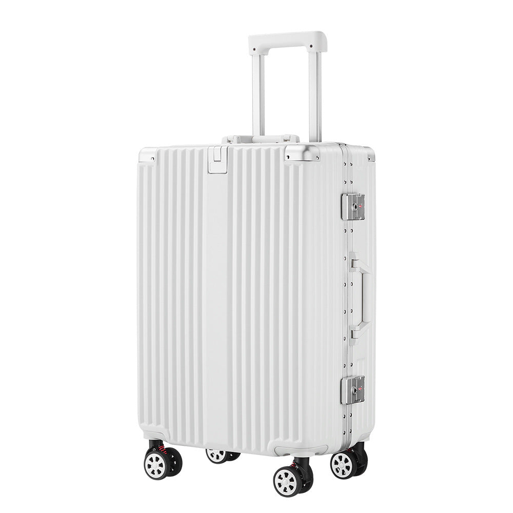 Impact-Resistant Hard Shell Travel Suitcase