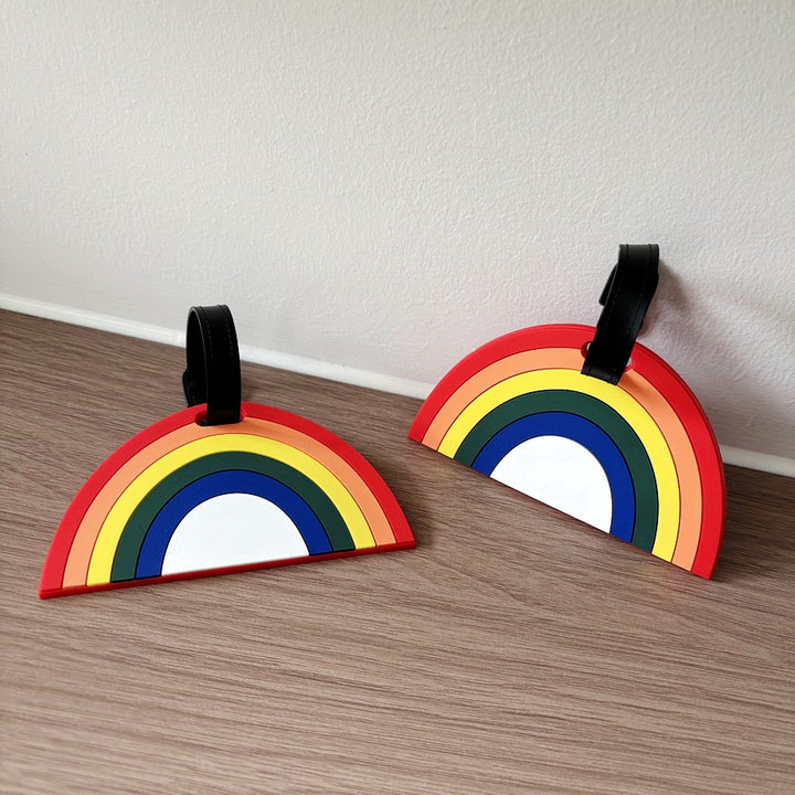 Silicone Rainbow Luggage Tag Bowlift