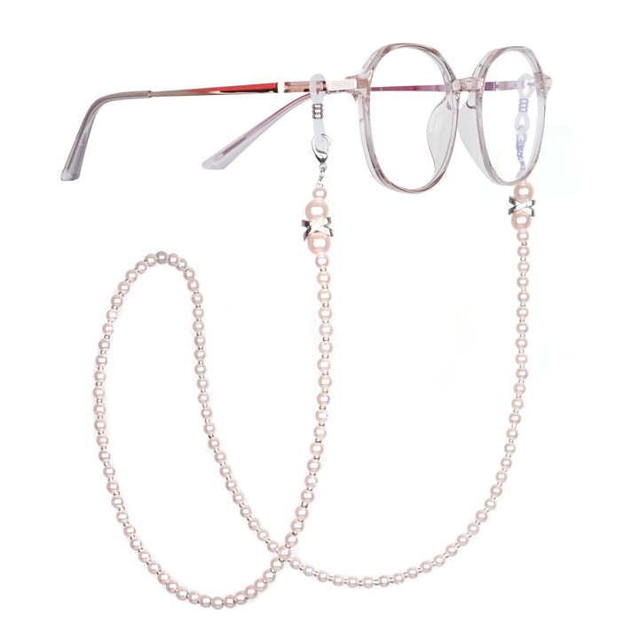 Elegant Faux Pearl Eyewear Chain Bowlift