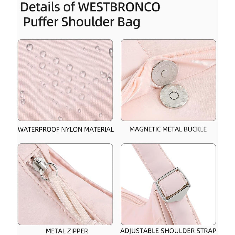 Stylish Crossbody Bag In Modern Design Bowlift
