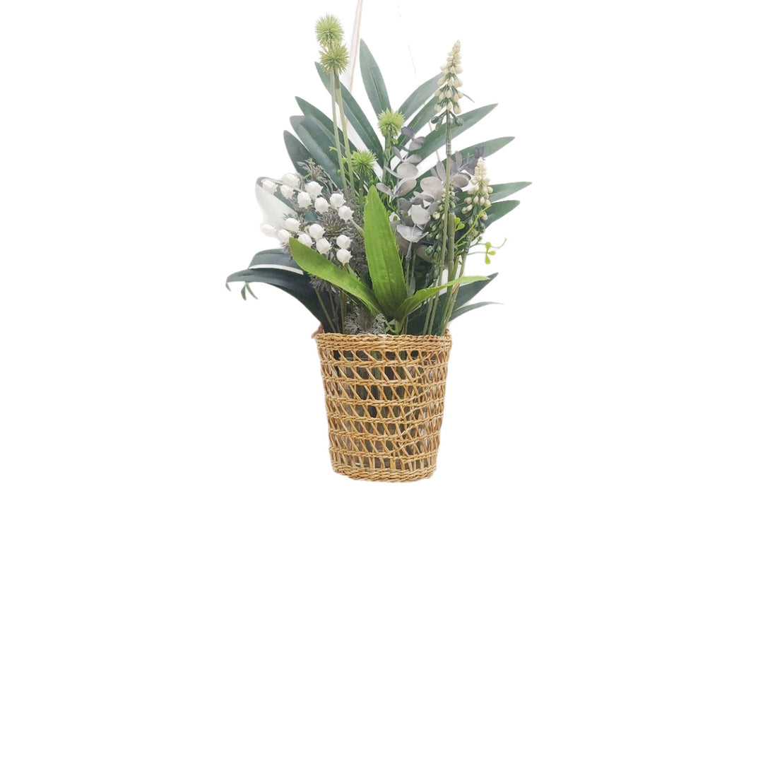 Decorative Woven Hanging Planter Bowlift