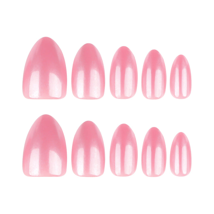 Artificial press-on nails with modern design Bowlift