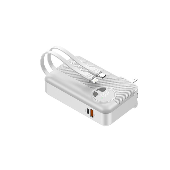 Portable power bank with automatic charging detection and high-quality USB-C connector Bowlift