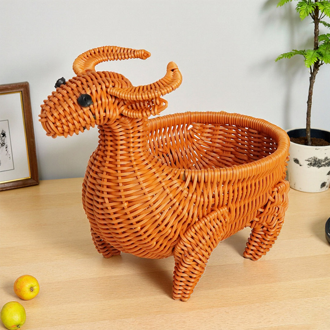 Women Creative Animal-shaped Storage Basket Bowlift