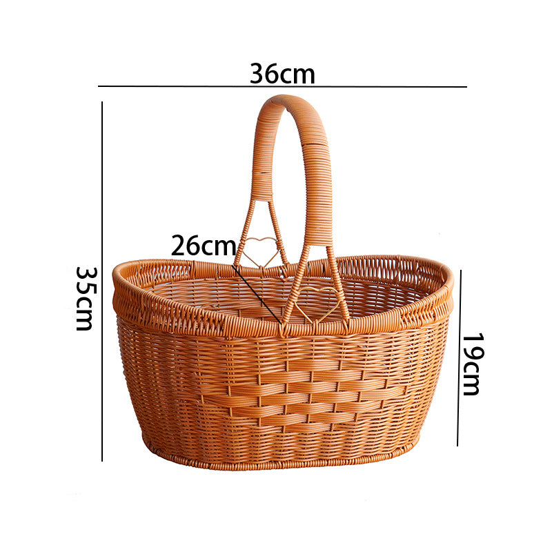 Women Handmade Basket Bowlift