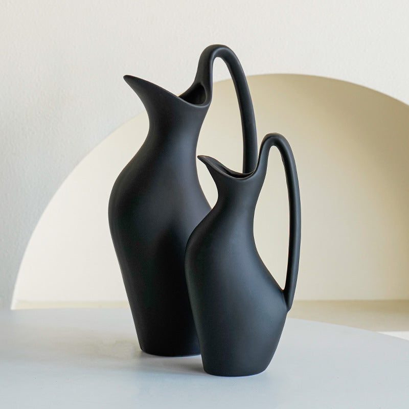 Stylish Ceramic Carafe Bowlift