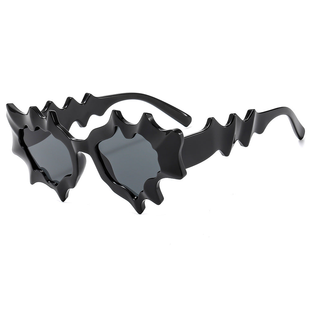 Ladies' Fashion Sunglasses in Extravagant Wave Design Bowlift