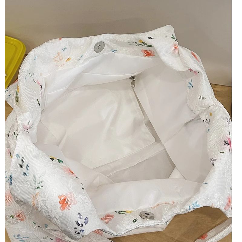 Floral Patterned Eco-Friendly Shopping Tote Bowlift