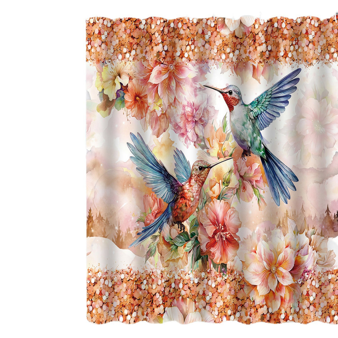 Nature-Inspired Shower Curtain Bowlift