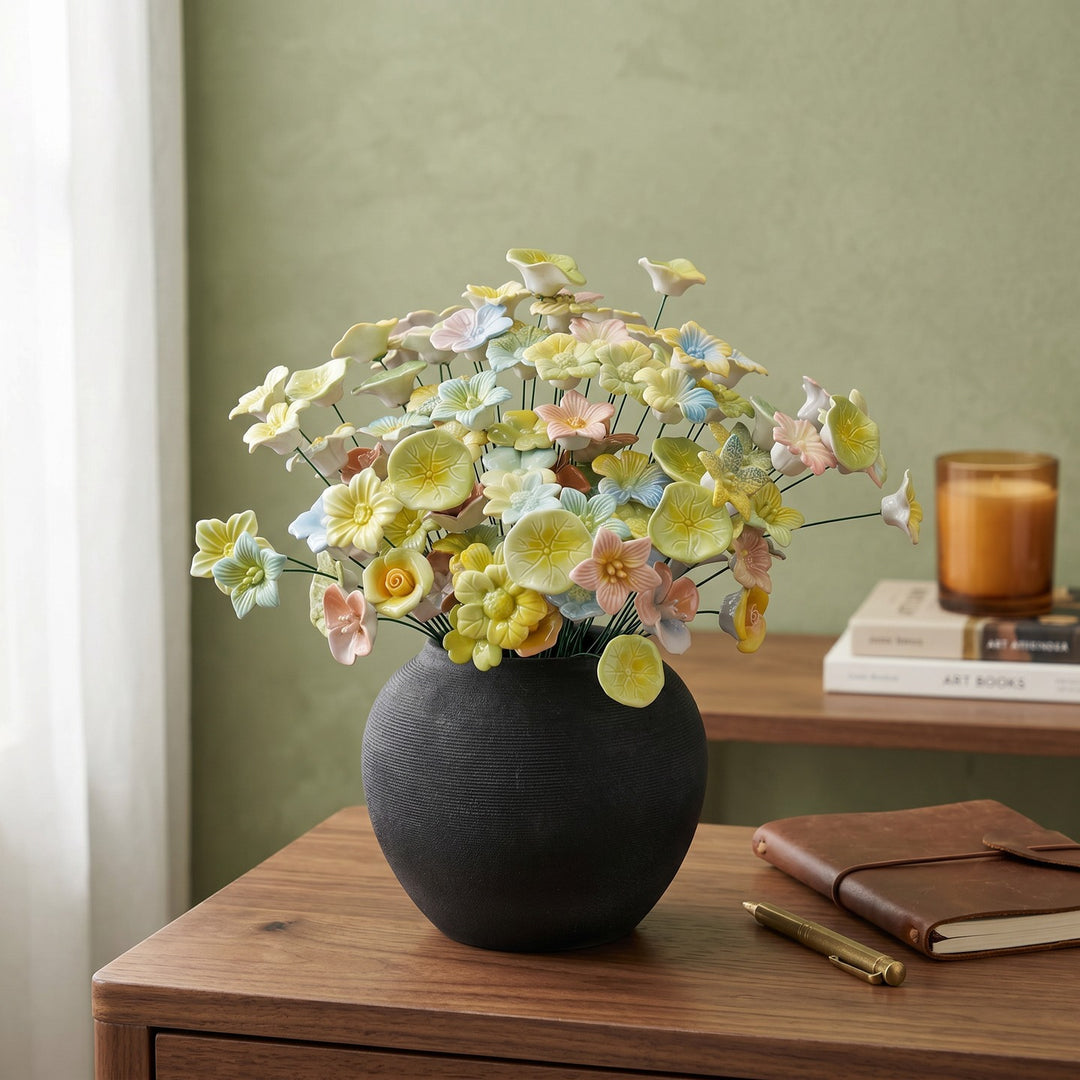 Artistic Floral Sculpture