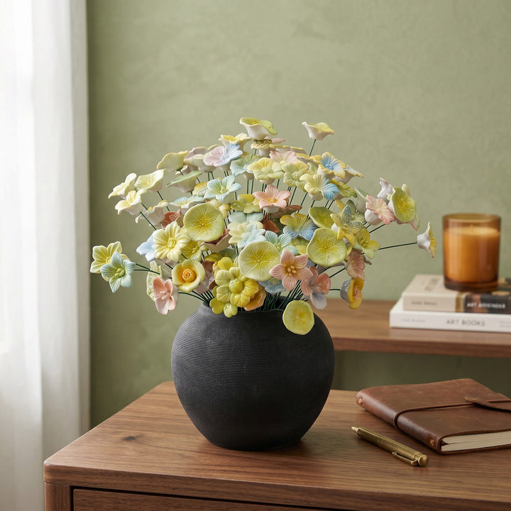 Artistic Floral Sculpture