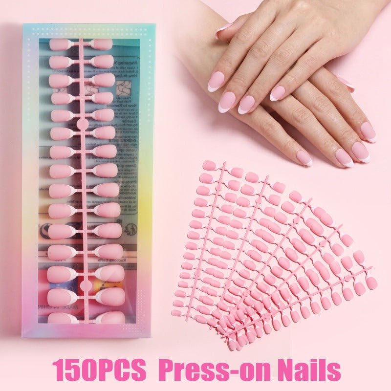 Elegant artificial nails with matte finish Bowlift