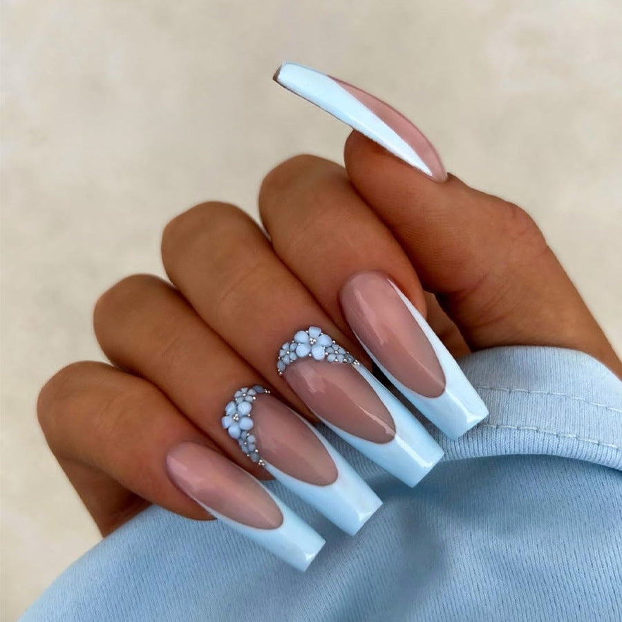 Elegant Full-Cover Nail Tips Set Bowlift