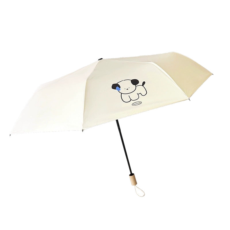 Ladies cute animal motif umbrella Bowlift