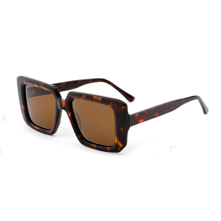 Women's oversized sunglasses with unique square frame Bowlift