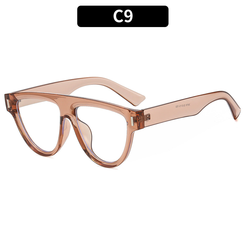 Fashionable Geometric Cat-Eye Sunglasses