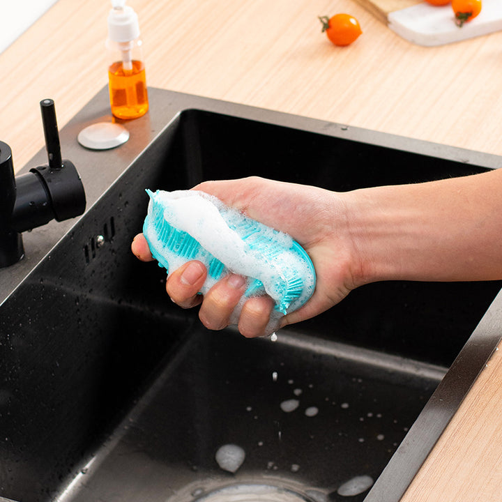 Silicone body cleansing brush with massage function Bowlift