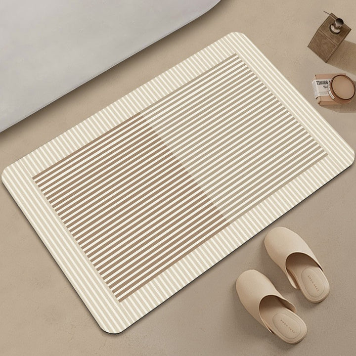 Unisex Stylish Geometric Pattern Bath Mat Bowlift