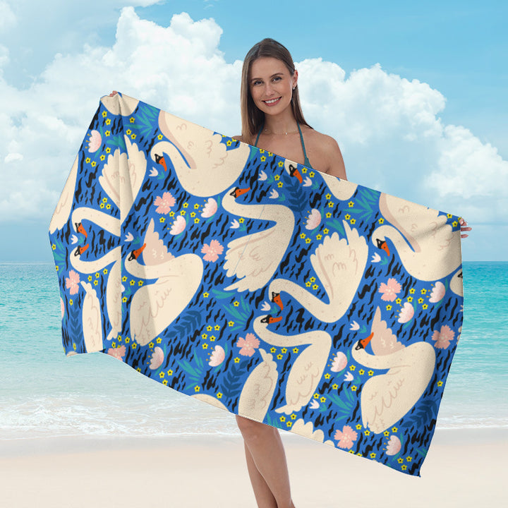 Beach towel with cheerful fruit motif Bowlift