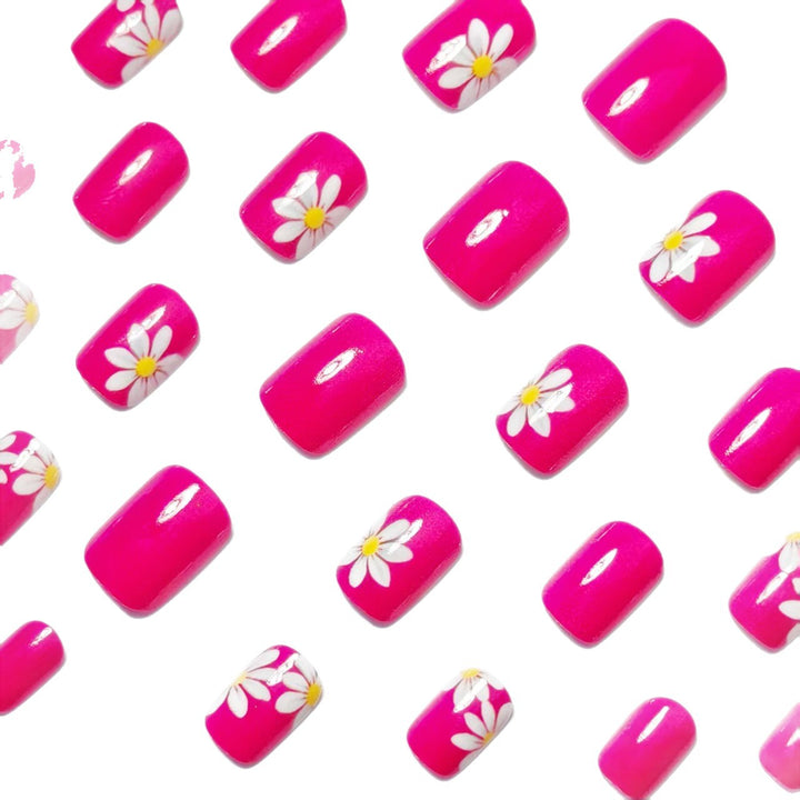 Floral Art Nail Wraps Bowlift