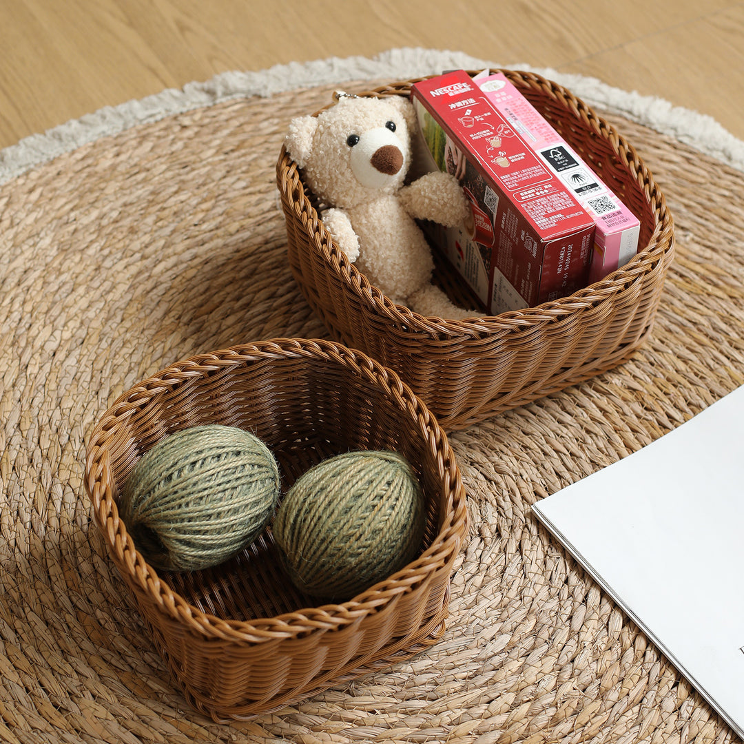 Elegant Woven Storage Basket with High-Quality Finish Bowlift