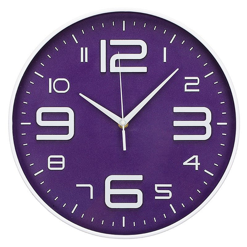Wall clock in minimalist design Bowlift
