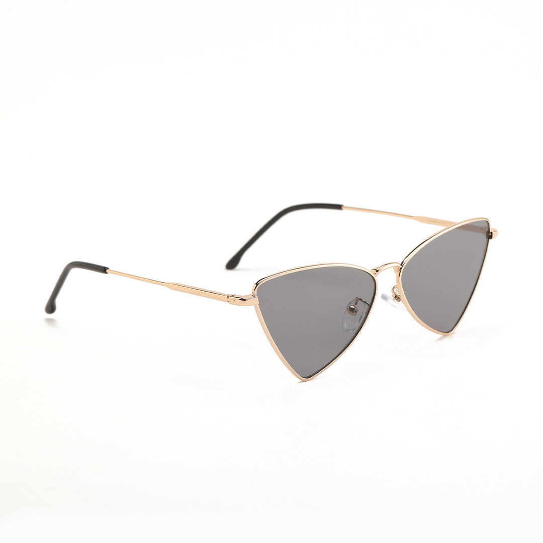 Women trendy Cat-Eye sunglasses with golden accents Bowlift