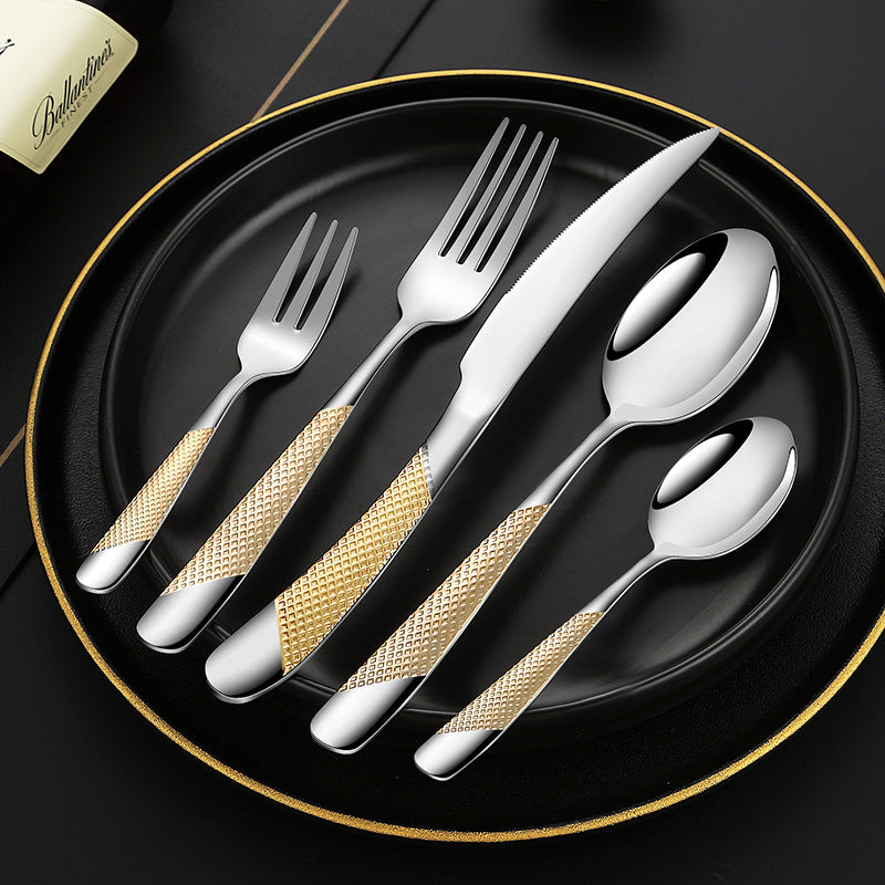 Fine and elegant table knife with non-slip handle Bowlift