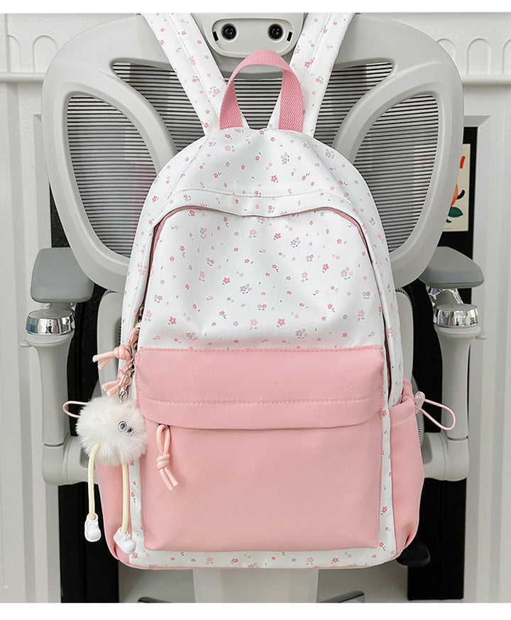 Floral Print Everyday Backpack Bowlift