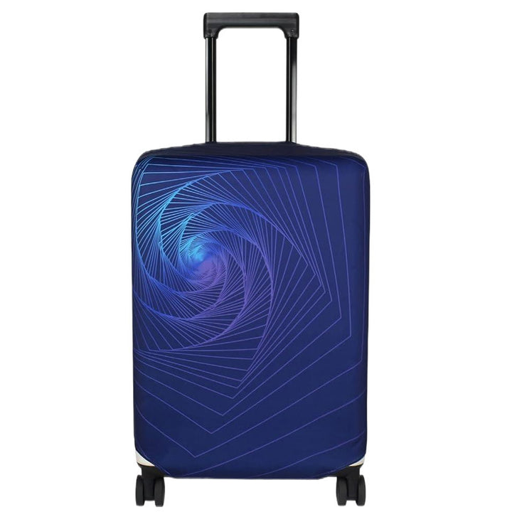 Women Hard Shell Suitcase with Trendy Surf and Palm Design Bowlift