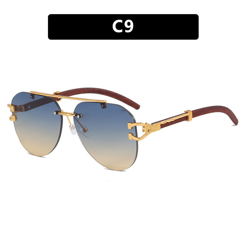 Women's sunglasses with elegant design and wooden accents Bowlift