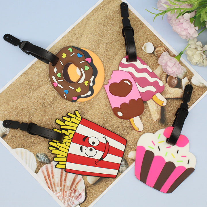 Unisex Fun Food-Themed Luggage Tag Bowlift