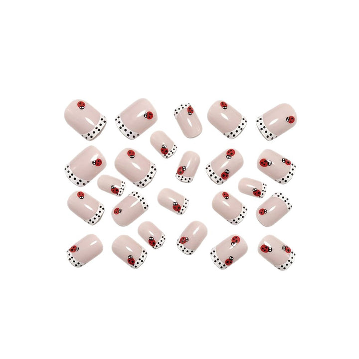 Creative Nail Art with Ladybug Motifs Bowlift