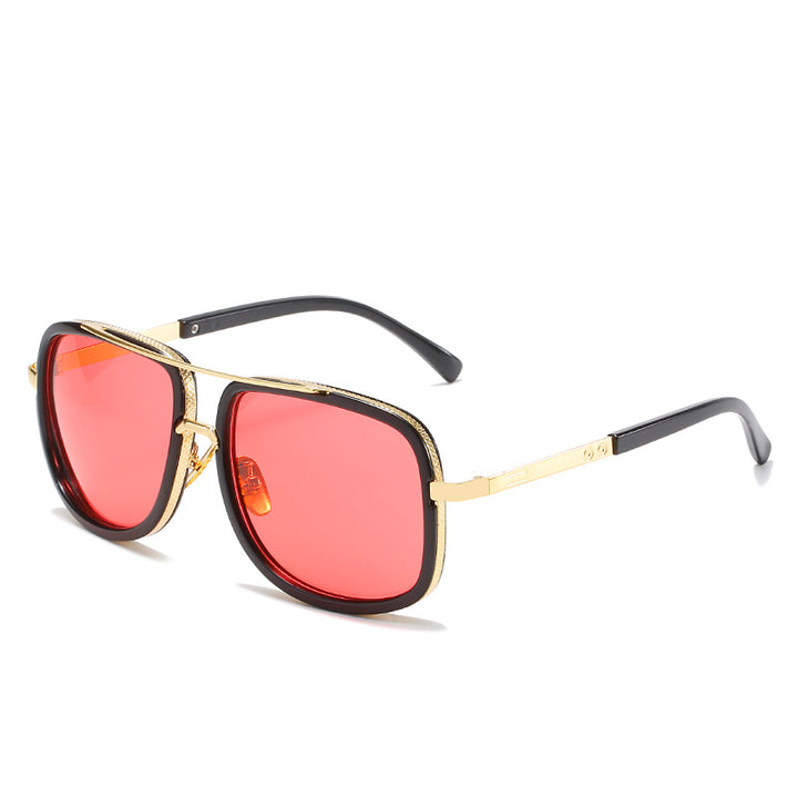 Ladies square sunglasses with luxurious accents Bowlift