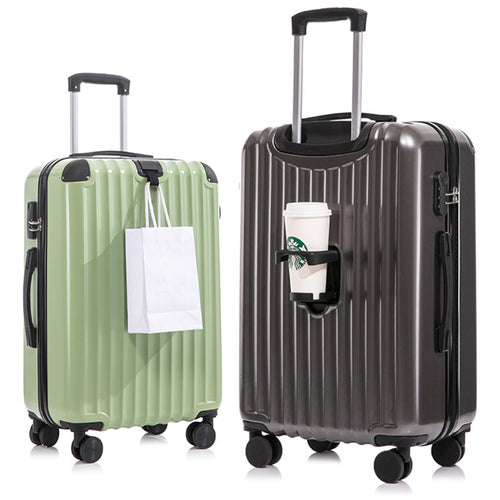 Premium Compact Hard-Shell Travel Suitcase Bowlift