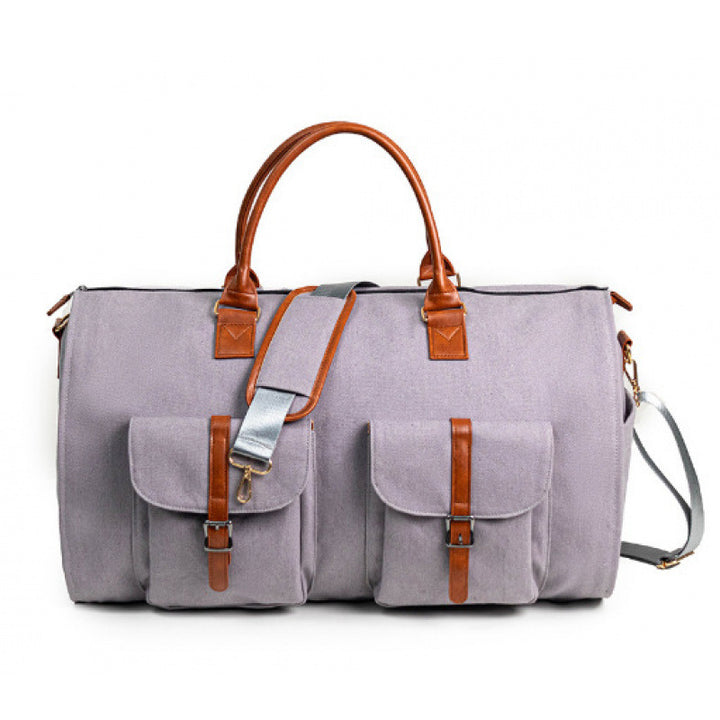 Elegant Travel Bag with Practical Outer Pockets Bowlift